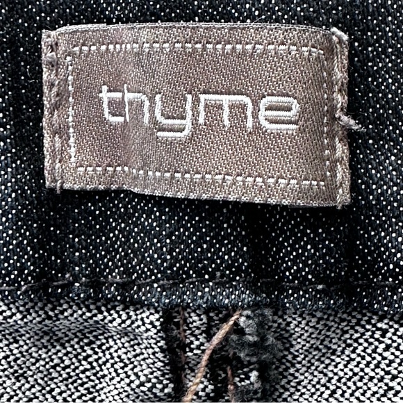 THYME Maternity Pull up Denim Jeans Size Medium - Picture 9 of 15